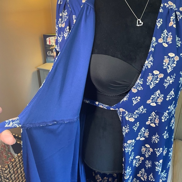 Mi a mi Wrap Dress, sz Lg - Picture 5 of 9